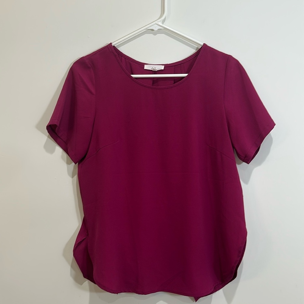 A.PL Clothing Top Crossback Side slit top